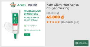 Kem Giảm Mụn Acnes Chuyên Sâu 10g