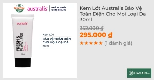 Kem Lót Australis Bảo Vệ Toàn Diện Cho Mọi Loại Da 30ml