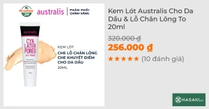 Kem Lót Australis Cho Da Dầu & Lỗ Chân Lông To 20ml