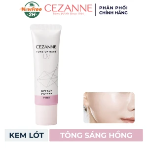 Kem Lót Cezanne Chống Nắng Pink - Nâng Tông Sáng Hồng 30g