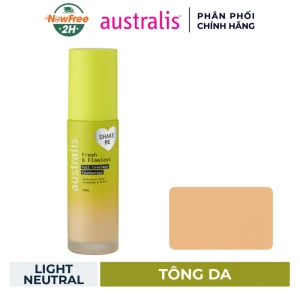 Kem Nền Australis Bắt Sáng Che Phủ Cao Màu Light Neutral 30ml
