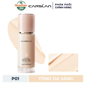 Kem Nền Carslan Ẩm Mịn Lâu Trôi - P01 Tông Da Sáng 30g