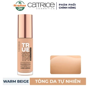 Kem Nền Catrice Cấp Ẩm Căng Bóng Màu 020 Warm Beige 30ml