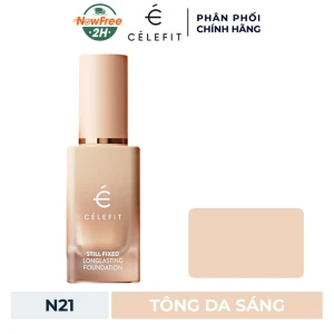 Kem Nền Celefit Mịn Nhẹ Lâu Trôi - N21 Tông Da Sáng 30ml