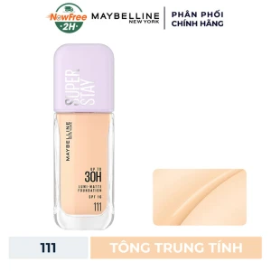 Kem Nền Maybelline Bắt Sáng Che Phủ Siêu Nhẹ 111 35ml