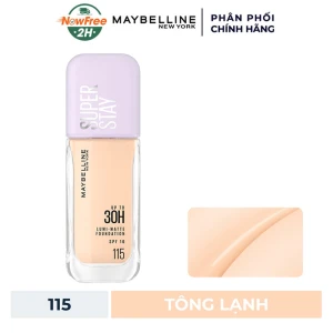 Kem Nền Maybelline Bắt Sáng Che Phủ Siêu Nhẹ 115 35ml