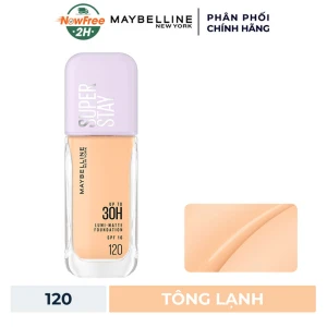 Kem Nền Maybelline Bắt Sáng Che Phủ Siêu Nhẹ 120 35ml