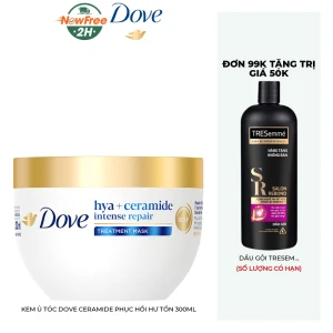 Kem Ủ Tóc Dove Ceramide Phục Hồi Hư Tổn 300ml