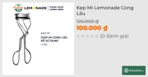 Kẹp Mi Lemonade Cong Lâu