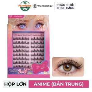 Lông Mi Giả Mlen Diary Anime (Bản Trung) - Hộp Lớn