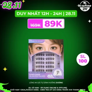 Lông Mi Giả Tự Dính Mlen Diary Hướng Dương