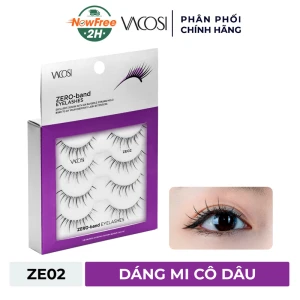 Lông Mi Vacosi Gân Trong Cô Dâu VM28-ZE02 4 Cặp/Hộp