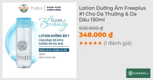Lotion Dưỡng Ẩm Freeplus 1 Cho Da Thường & Da Dầu 130ml