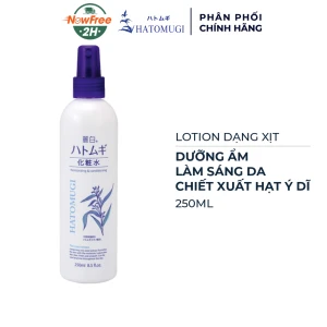 Lotion Hatomugi Dưỡng Ẩm, Làm Sáng Da Dạng Xịt 250ml