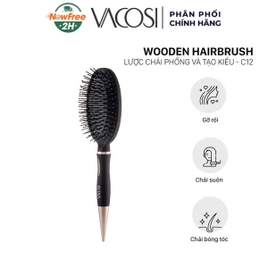 Lược Vacosi Chải Phồng & Tạo Kiểu C12