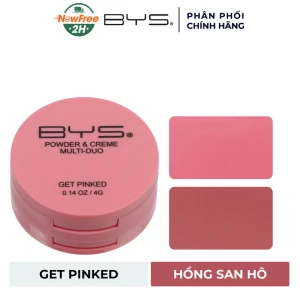 Má Hồng BYS Dạng Kem & Phấn Get Pinked - Hồng San Hô 4g