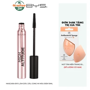 Mascara BYS Làm Dày, Dài, Cong Mi Màu Đen 10ml