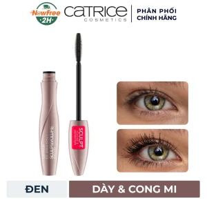 Mascara Catrice Làm Dày Và Cong Mi Màu 010 Đen 9.5ml