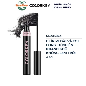 Mascara Colorkey Hỗ Trợ Giúp Mi Dài Và Tơi 4.5g