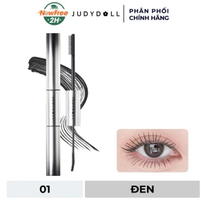 Mascara Judydoll 2 Đầu Làm Cong, Dài & Dày Mi - 01 Đen