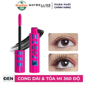 Mascara Maybelline Cong Dài Và Tỏa Mi 360 Độ 8.75ml