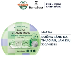 Mặt Nạ Banobagi Dưỡng Sáng, Thư Giãn Da (Xanh Lá) 30g