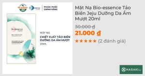 Mặt Nạ Bio-essence Tảo Biển Jeju Dưỡng Da Ẩm Mượt 20ml