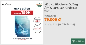 Mặt Nạ Biochem Dưỡng Ẩm & Làm Săn Chắc Da 24ml