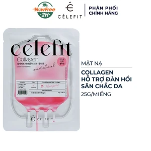 Mặt Nạ Celefit Collagen Hỗ Trợ Đàn Hồi, Săn Chắc Da 25g