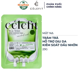 Mặt Nạ Celefit Tràm Trà Dịu Da, Kiểm Soát Dầu 23g