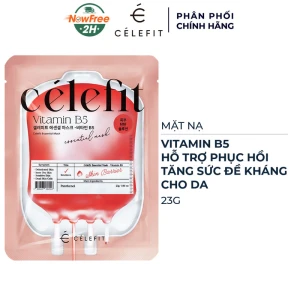 Mặt Nạ Celefit Vitamin B5 Phục Hồi, Tăng Sức Đề Kháng Da 23g