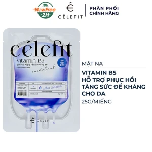 Mặt Nạ Celefit Vitamin B5 Phục Hồi, Tăng Sức Đề Kháng Da 25g