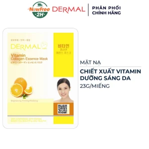 Mặt Nạ Dermal Chiết Xuất Vitamin Làm Sáng Da 23g