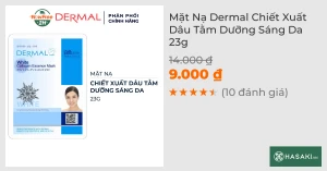 Mặt Nạ Dermal Tinh Chất Dưỡng Sáng Da 23g