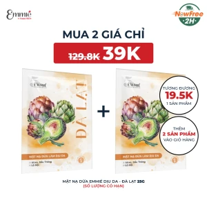 Mặt Nạ Dừa Emmié Dịu Da - Đà Lạt 25g