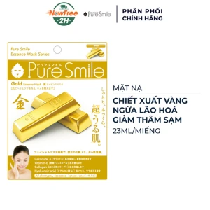 Mặt Nạ Dưỡng Da Pure Smile Chiết Xuất Vàng 23ml