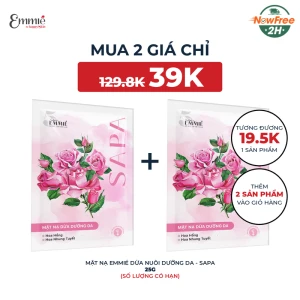 Mặt Nạ Emmié Dừa Nuôi Dưỡng Da - Sapa 25g 