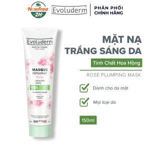 Mặt Nạ Evoluderm Tinh Chất Hoa Hồng Dưỡng Sáng Da 150g