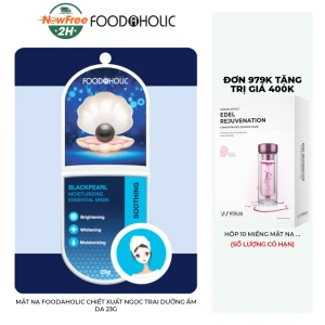 Mặt Nạ Foodaholic Chiết Xuất Ngọc Trai Dưỡng Ẩm Da 23g