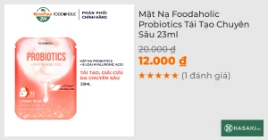 Mặt Nạ Foodaholic Probiotics Tái Tạo Chuyên Sâu 23ml