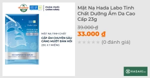Mặt Nạ Hada Labo Tinh Chất Dưỡng Ẩm Da Cao Cấp 23g