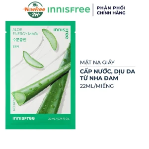 Mặt Nạ innisfree Cấp Nước, Dịu Da Từ Nha Đam 22ml (Mới) 