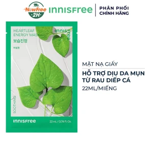 Mặt Nạ innisfree Dịu Da Mụn Từ Diếp Cá 22ml (Mới)
