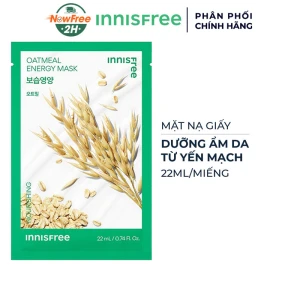 Mặt Nạ innisfree Dưỡng Ẩm Da Từ Yến Mạch 22ml (Mới)