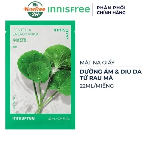 Mặt Nạ innisfree Dưỡng Ẩm & Dịu Da Từ Rau Má 22ml (Mới)