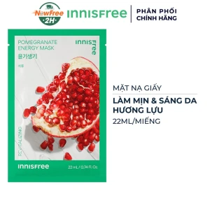 Mặt Nạ innisfree Làm Mịn & Sáng Da Hương Lựu 22ml (Mới)