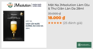 Mặt Nạ JMsolution Làm Dịu & Thư Giãn Làn Da 28ml