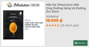 Mặt Nạ JMsolution Mật Ong Dưỡng Sáng Và Dưỡng Ẩm 30ml