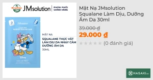 Mặt Nạ JMsolution Squalane Làm Dịu, Dưỡng Ẩm Da 30ml