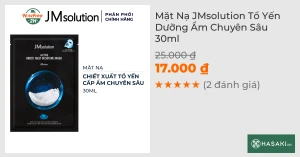 Mặt Nạ JMsolution Tổ Yến Dưỡng Ẩm Chuyên Sâu 30ml